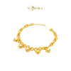 MASDORA 916 Gold Bracelet Rantai Tangan Emas ~ HG Tangle Infinity (5L) Chain (EMAS 916/22K)