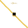 MASDORA 916 Gold Bracelet Rantai Tangan Emas ~ HG Lucky Boba (Black) (EMAS 916/22K)