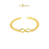 MASDORA 916 Gold Bracelet Rantai Tangan Emas ~ Golden Crocheted Edition (EMAS 916/22K)