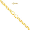 MASDORA 916 Gold Bracelet Rantai Tangan Emas ~ Golden Crocheted Edition (EMAS 916/22K)