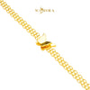MASDORA 916 Gold Bracelet Rantai Tangan Emas ~ Golden Crocheted Edition (EMAS 916/22K)