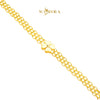 MASDORA 916 Gold Bracelet Rantai Tangan Emas ~ Golden Crocheted Edition (EMAS 916/22K)