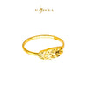 MASDORA 916 Gold Ring Rings Cincin Emas ~ Leafy Glitz - Seri Kuntum Collection (EMAS 916/22K)