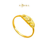 MASDORA 916 Gold Ring Rings Cincin Emas ~ Leafy Glitz - Seri Kuntum Collection (EMAS 916/22K)