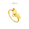 MASDORA 916 Gold Ring Rings Cincin Emas ~ Vast Orchid - Seri Kuntum Collection (EMAS 916/22K)