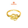 MASDORA 916 Gold Ring Rings Cincin Emas ~ HG Golden Strawberry Cutting (EMAS 916/22K)