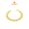 MASDORA 916 Gold Bracelet Rantai Tangan Emas ~ Duotone Marissa (EMAS 916/22K)