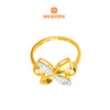 MASDORA 916 Gold Ring Rings Cincin Emas ~ Duotone Marissa (EMAS 916/22K)