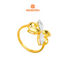 MASDORA 916 Gold Ring Rings Cincin Emas ~ Duotone Marissa (EMAS 916/22K)