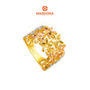 MASDORA 916 Gold Ring Rings Cincin Emas ~ Tritone Charming Flower (EMAS 916/22K)