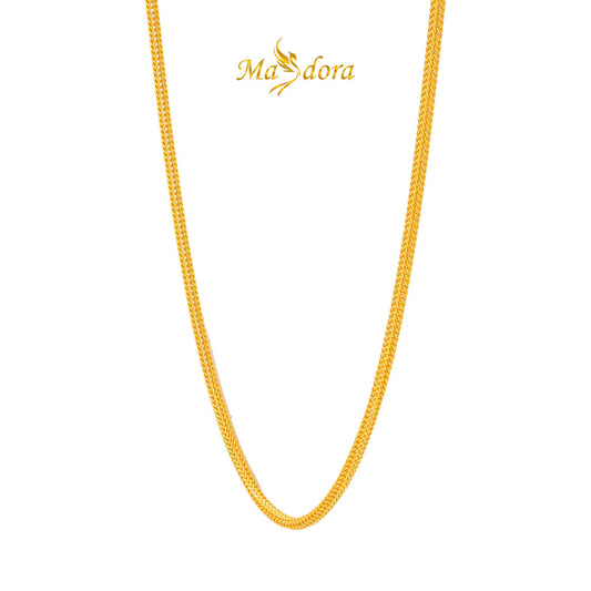 MASDORA 916 Gold Necklace Rantai Leher Emas ~ (EMAS 916/22K)