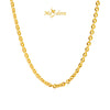 MASDORA 916 Gold Necklace Rantai Leher Emas ~ Shining Sauh (EMAS 916/22K)