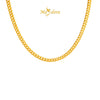 MASDORA 916 Gold Necklace Rantai Leher Emas ~ Gajah Licin (2mm) (EMAS 916/22K)