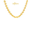 MASDORA 916 Gold Necklace Rantai Leher Emas ~ Shining Sauh (EMAS 916/22K)