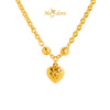 MASDORA 916 Gold Necklace Rantai Leher Emas ~ Shining Sauh Edition (EMAS 916/22K)