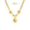 MASDORA 916 Gold Necklace Rantai Leher Emas ~ Shining Sauh Edition (EMAS 916/22K)
