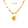 MASDORA 916 Gold Necklace Rantai Leher Emas ~ Shining Sauh Edition (EMAS 916/22K)