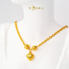MASDORA 916 Gold Necklace Rantai Leher Emas ~ Shining Sauh Edition (EMAS 916/22K)