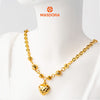 MASDORA 916 Gold Necklace Rantai Leher Emas ~ Shining Sauh Edition (EMAS 916/22K)