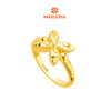 MASDORA 916 Gold Ring Rings Cincin Emas ~ HG Golden Marissa Glitz (EMAS 916/22K)