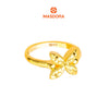 MASDORA 916 Gold Ring Rings Cincin Emas ~ HG Golden Marissa Glitz (EMAS 916/22K)