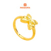 MASDORA 916 Gold Ring Rings Cincin Emas ~ HG Golden Marissa Glitz (EMAS 916/22K)
