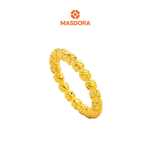 MASDORA 916 Gold Ring Rings Cincin Emas ~ HG Golden Oro Italia (EMAS 916/22K)