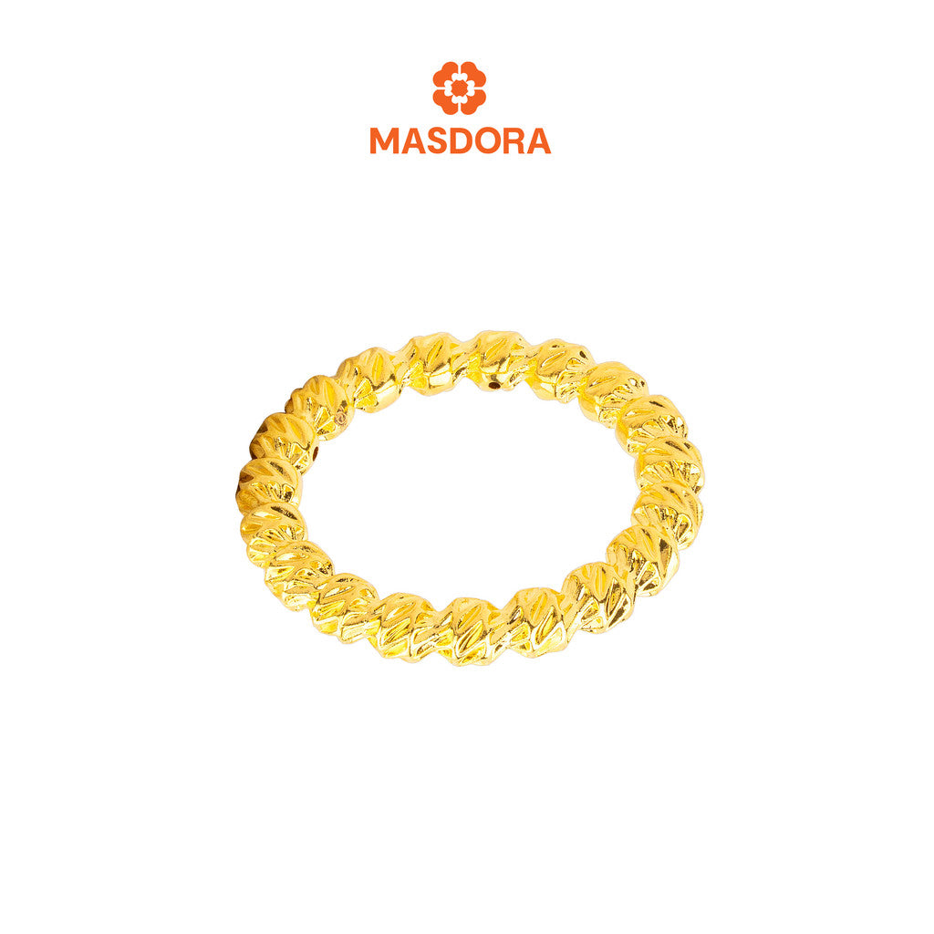 MASDORA 916 Gold Ring Rings Cincin Emas ~ HG Golden Oro Italia (EMAS 916/22K)