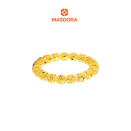 MASDORA 916 Gold Ring Rings Cincin Emas ~ HG Golden Oro Italia (EMAS 916/22K)