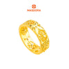MASDORA 916 Gold Ring Rings Cincin Emas ~ HG Luxury Marissa Band (EMAS 916/22K)