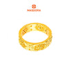 MASDORA 916 Gold Ring Rings Cincin Emas ~ HG Luxury Marissa Band (EMAS 916/22K)