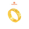 MASDORA 916 Gold Ring Rings Cincin Emas ~ HG Luxury Marissa Band (EMAS 916/22K)