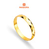 MASDORA 916 Gold Ring Rings Cincin Emas ~ CBR Minimalist Leena Band (EMAS 916/22K)