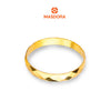 MASDORA 916 Gold Ring Rings Cincin Emas ~ CBR Minimalist Leena Band (EMAS 916/22K)
