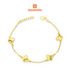 MASDORA 916 Gold Bracelet Rantai Tangan Emas ~ Elegant Papillon Glitz (EMAS 916/22K)