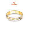 MASDORA 916 Gold Ring Rings Cincin Emas ~ CBR Duotone Double Cutting  (EMAS 916/22K)