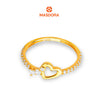 MASDORA 916 Gold Ring Rings Cincin Emas ~ Sparkling Sincero Gleam (EMAS 916/22K)