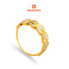 MASDORA 916 Gold Ring Rings Cincin Emas ~ Duotone Paddy (EMAS 916/22K)