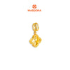 MASDORA 916 Gold Pendant Loket Emas ~ Golden Shiny Alhambra (EMAS 916/22K)