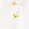 MASDORA 916 Gold Earrings Earring Subang Emas ~ Glitz Edition  (EMAS 916/22K)
