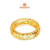 MASDORA 916 Gold Ring Rings Cincin Emas ~ HG Golden Fretwork Band (EMAS 916/22K)