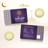 MASDORA 999.9 Gold 1/2 Dinar (2.125GM) ~ Islamic Calendar Collection (EMAS 999.9/24K)