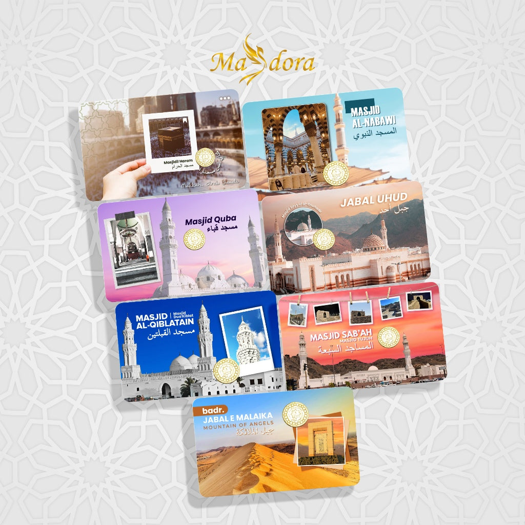 MASDORA 999.9 Gold 1 Dinar (4.25GM) Umrah Collection Series (EMAS 999.9/24K)