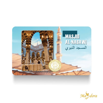 MASDORA 999.9 Gold 1 Dinar (4.25GM) Umrah Collection Series (EMAS 999.9/24K)