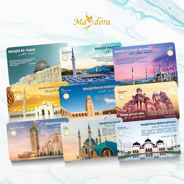 MASDORA 999.9 Gold 1 Dinar (4.25GM) Haji Collection Series (EMAS 999.9/24K)