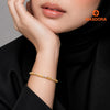 MASDORA 916 Gold Bracelet Rantai Tangan Emas ~ Duotone Double Shiny Beads (EMAS 916/22K)