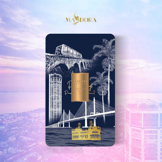 MASDORA 999.9 Gold Bar 2.50GM ~ Penang | Pearl of the Orient (EMAS 999.9/24K)