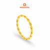 MASDORA 916 Gold Ring Rings Cincin Emas ~ Micro Fiona Swirl (EMAS 916/22K)