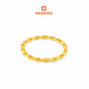 MASDORA 916 Gold Ring Rings Cincin Emas ~ Micro Fiona Swirl (EMAS 916/22K)