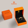 MASDORA 916 Gold Ring Rings Cincin Emas ~ Duotone Interlaced Vein (EMAS 916/22K)